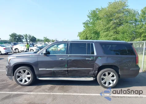 2015 Cadillac Escalade Esv Premium из США, поврежденный, VIN 1GYS4TKJ8FR550498